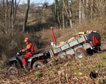 Quad Anhänger Profi Arbeiter