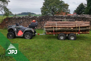 ATV Forstanhänger Waldarbeiter und Arbeitsquad